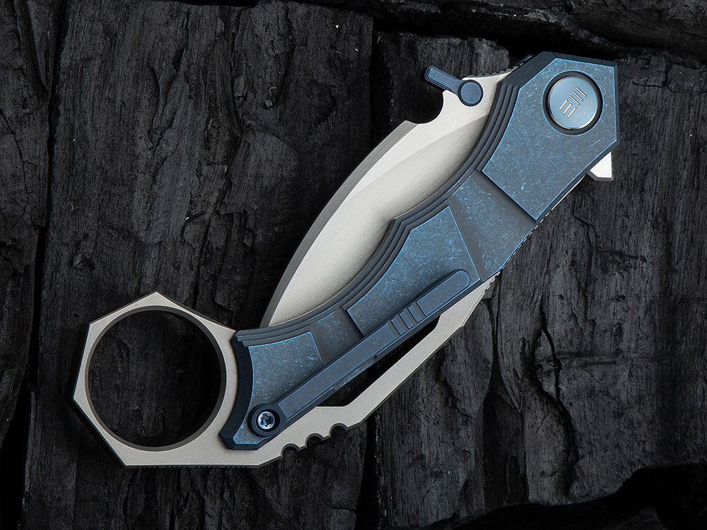 # ** HERE NOW ** - WE Knives - WE2406 TAYRA KARAMBIT -  3.0 INCH M390 Blade