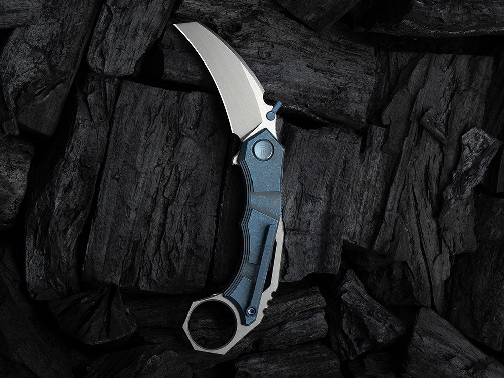 # ** HERE NOW ** - WE Knives - WE2406 TAYRA KARAMBIT -  3.0 INCH M390 Blade