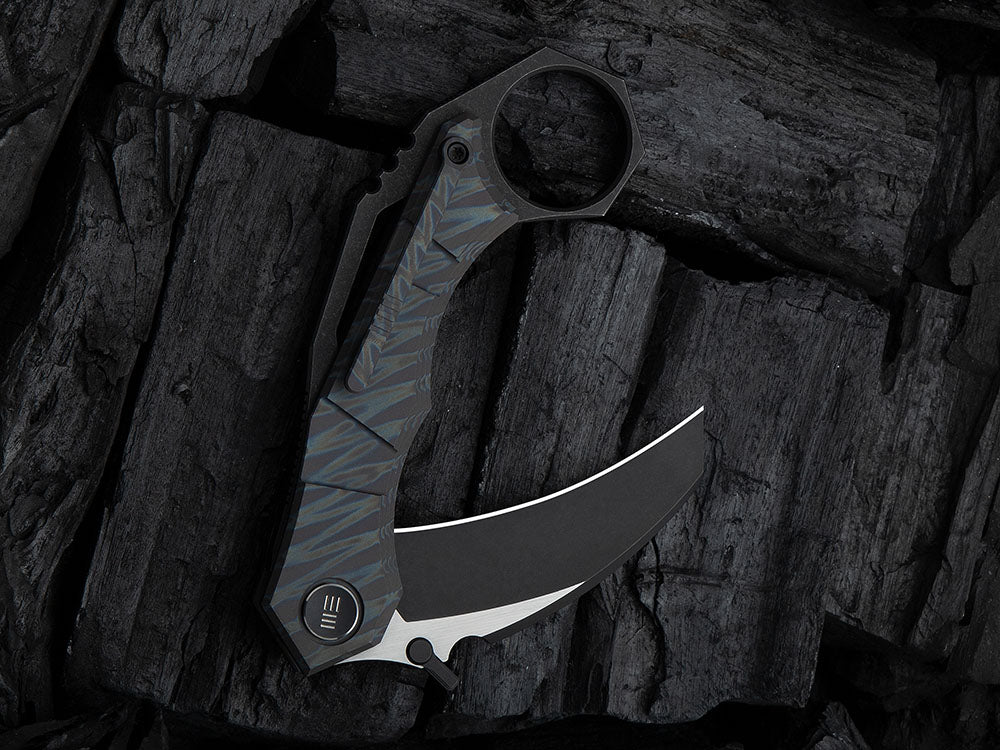 # ** HERE NOW ** - WE Knives - WE2406 TAYRA KARAMBIT -  3.0 INCH M390 Blade