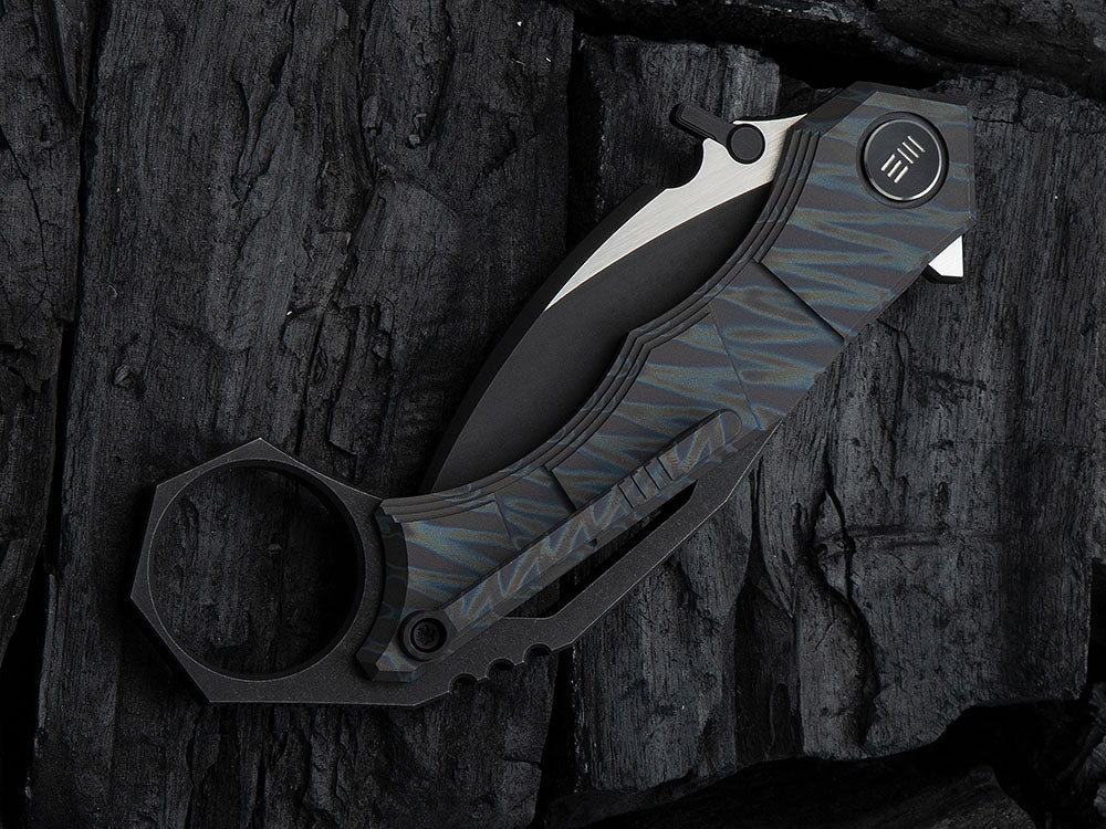 # ** HERE NOW ** - WE Knives - WE2406 TAYRA KARAMBIT -  3.0 INCH M390 Blade