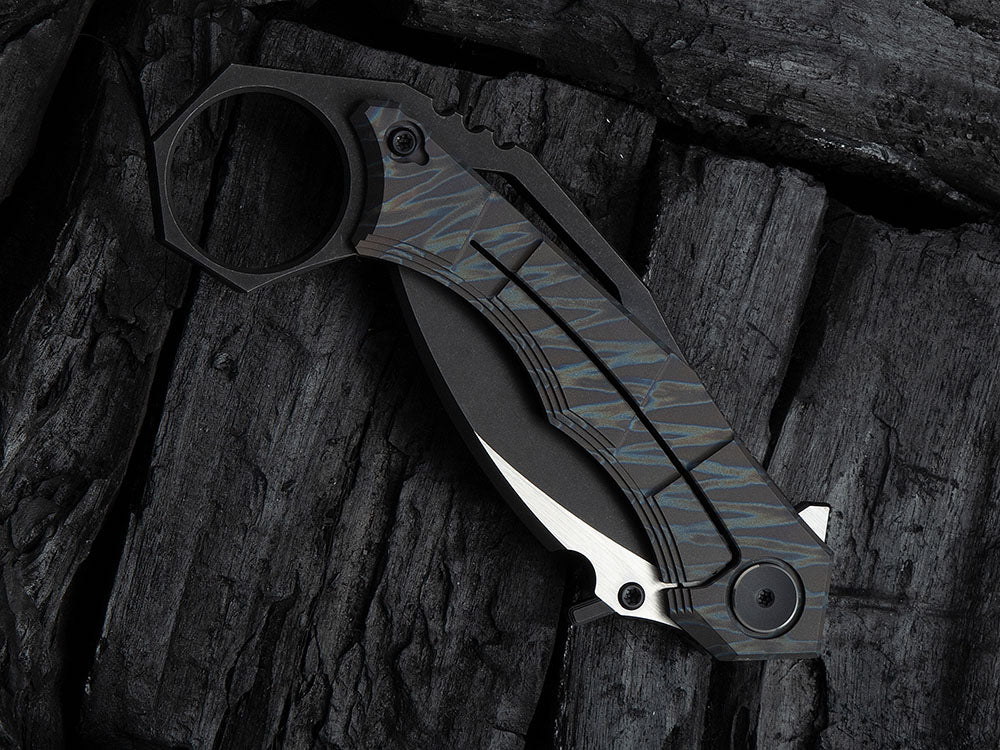 # ** HERE NOW ** - WE Knives - WE2406 TAYRA KARAMBIT -  3.0 INCH M390 Blade