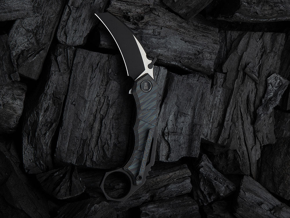 # ** HERE NOW ** - WE Knives - WE2406 TAYRA KARAMBIT -  3.0 INCH M390 Blade