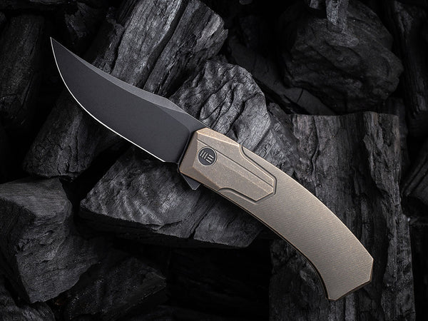 ** CANCELLED LAY BUY SALE ** - WE Knives - WE21015 SHUDDAN -  3.4 INCH 20CV Blade - Titanium Handle - Rafal Brzeski