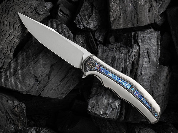 # ** HERE NOW ** WE Knife - WE22016 ZONDA - 20CV Blade - Titanium Handle - KELLEN BOGARDUS DESIGN - True Talon