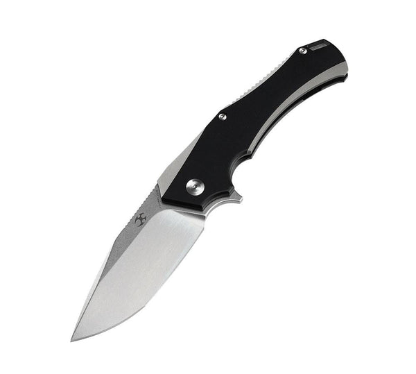 ** HERE NOW ** KANSEPT KNIVES - HELLX K1008A1- S35VN blade - Titanium Handle - Mikkul Willumsen Design - True Talon