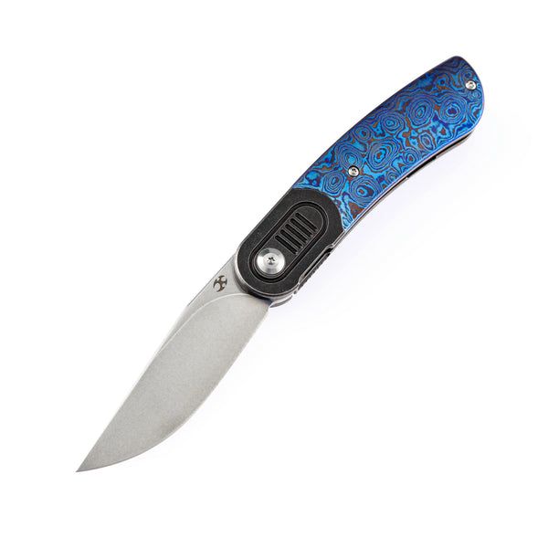 KANSEPT KNIVES - REVERIE K2025 - TIMASCUS HANDLE - Justin Lundquist Design