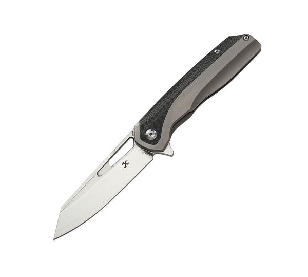 ** HERE NOW ** KANSEPT KNIVES - SHARD K1006A5 - S35VN blade - Carbon Fiber and & Titanium Handle - True Talon