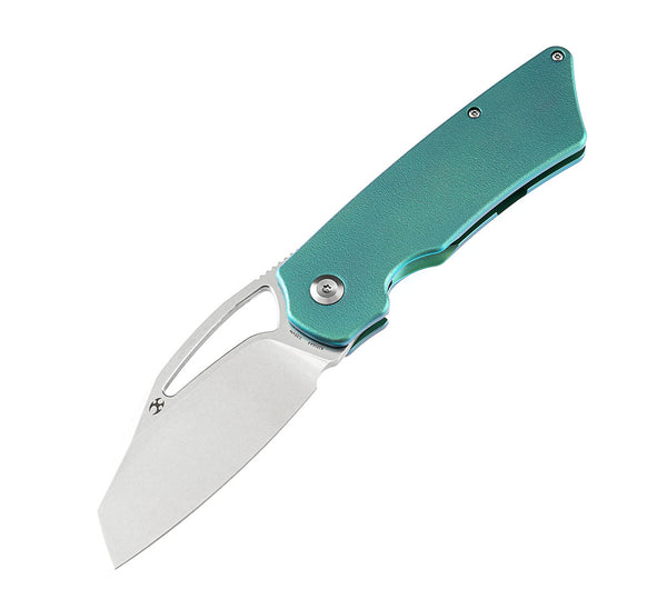 # ** HERE NOW ** KANSEPT KNIVES - GOBLIN XL  K1016A - S35VN blade - Titanium Handle - Marshall Noble Design