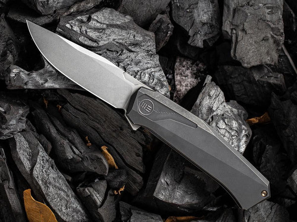 ** HERE NOW ** - WE Knives - 2006 GAVA -  3.25 INCH 20CV Blade - Titanium Handle - Rafal Brzeski - True Talon