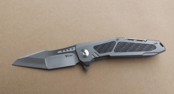 Reate Knives - K-3 TANTO - CTS-204P Blade - Carbon Fiber Inlay - True Talon