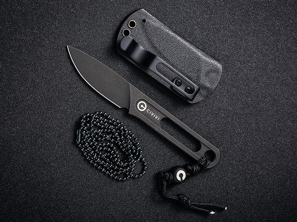 CIVIVI - C20026 MINIMIS - 10CR Blade and Handle - Neck Knife with Sheath - Ostap Hel Design