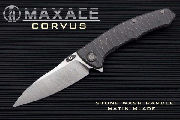 Maxace Corvus II - M390 Blade - Multi-Row Bearings - True Talon