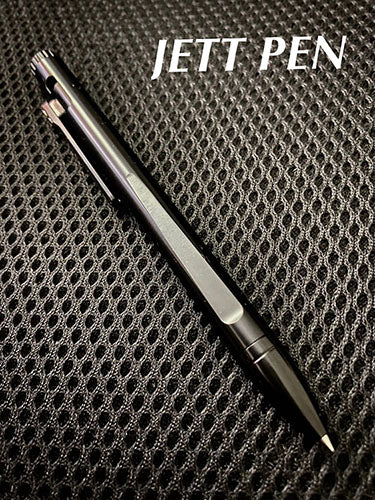 ** COMING SOON ** THE JETT PEN - All Titanium Pen & Pencil in One Pen -- TAKES PARKER OR SCHMIDT REFILLS