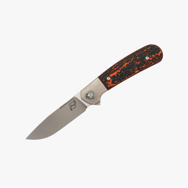Liong Mah - L-1 - S90V BLADE - INTEGRAL TITANIUM HANDLES - FULL TITANIUM OR CARBON FIBER INLAYS