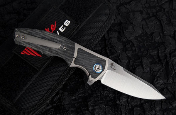 Reate Knives - MINI CROSSROADS - 3.3 inch M390 Blade - Floating Back S ...