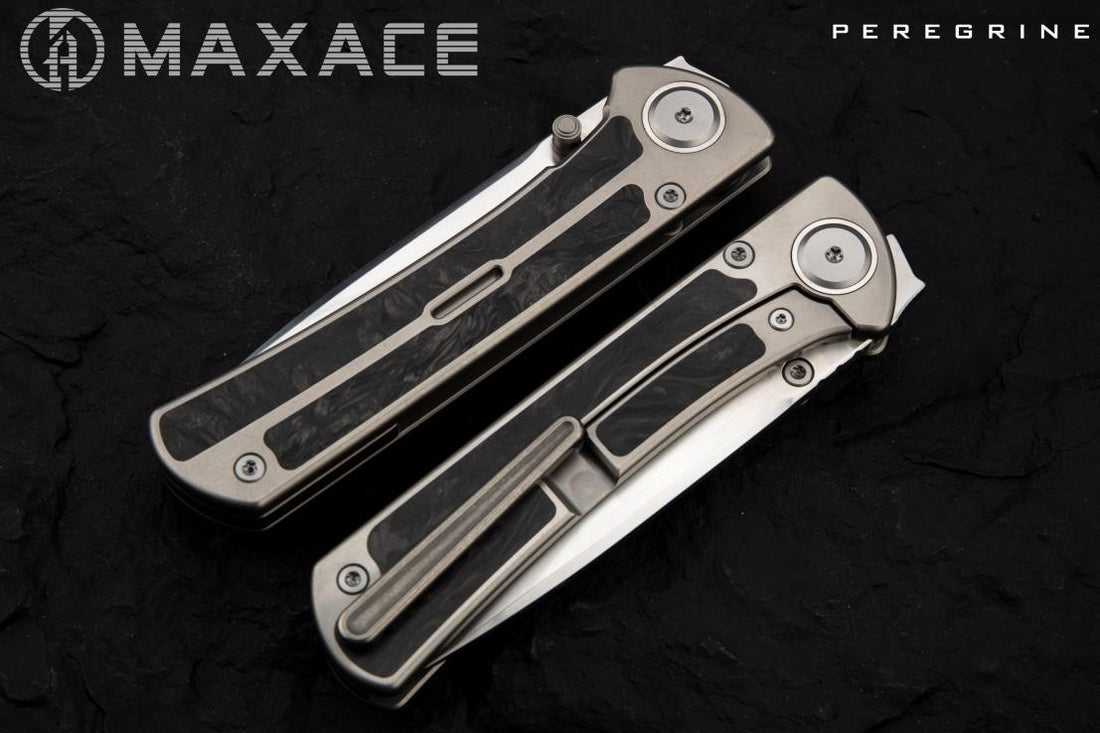 Ashop♡マントルピース　ノブレスタイプ MAXACE PEREGRINE - ZDP189 BLADE - BRONZE PHOSPHOR WASHERS - CARBON