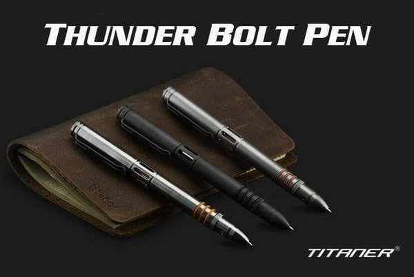 THUNDER BOLT TITANIUM EDC TACTICAL PEN - True Talon