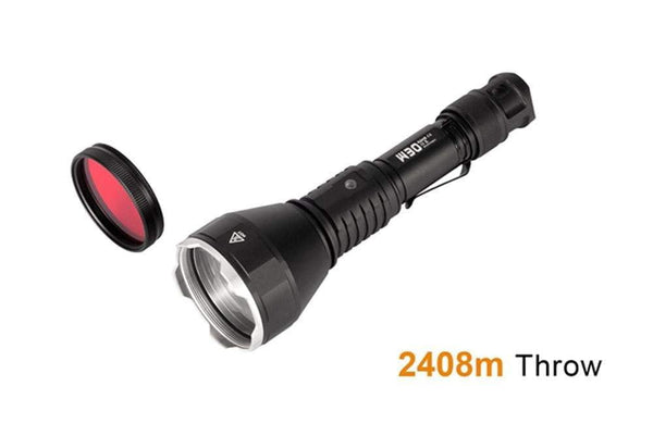 Acebeam W30 - 2400 METRE THROW - Tactical & 100 Metre Diving Light - True Talon