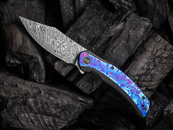 ** COMING SOON ** - WE Knife WE19022 - SNICK - 20CV or Damasteel Blade - Titanium Handle