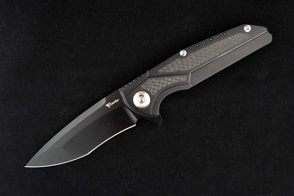 Reate Knives - K-4 Blackout - M390 Blade - True Talon