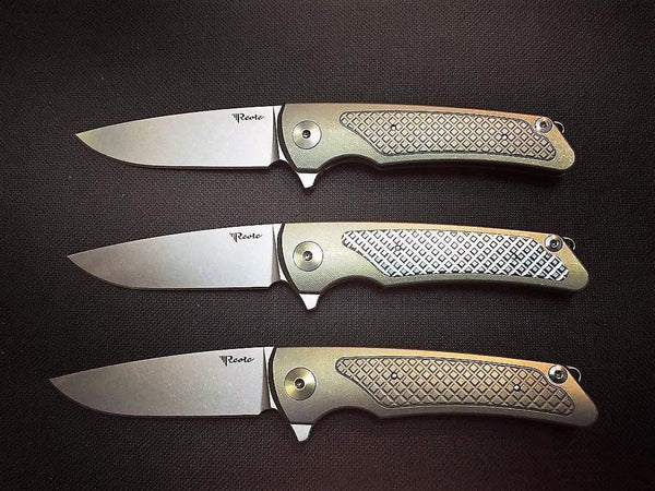 ** SOLD OUT ** Reate Knives - Grey Wave - M390 Blade - True Talon