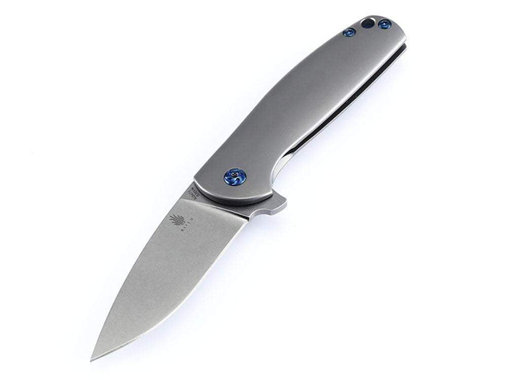 Kizer Ki3471 - Gemini - S35VN Blade - Titanium handle – True Talon